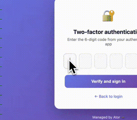 TOTP authentication demo
